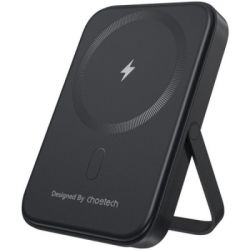  Choetech Magnetic Wireless 5000mAh 20W Black (B742-CCBK)