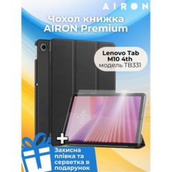 Чехол для планшета AirOn Premium Lenovo Tab M10 4th TB331 + film Black (4822352781170) - Картинка 10
