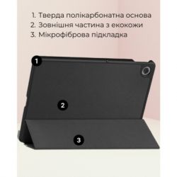 Чехол для планшета AirOn Premium Lenovo Tab M10 4th TB331 + film Black (4822352781170) - Картинка 9