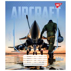 Зошит Yes Aircraft А5 60 аркушів лінія (767152) - Картинка 2