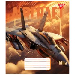 Зошит Yes Aircraft А5 60 аркушів лінія (767152) - Картинка 3