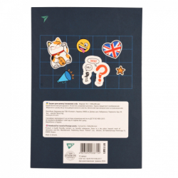 Зошит Yes словник для запису іноземних слів В5 72 аркушів Maneki-neko (911581) - Картинка 7