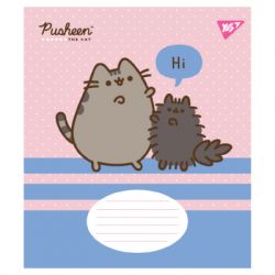 Тетрадь Yes Pusheen The Cat А5 12 листов клетка (767612) - Картинка 3