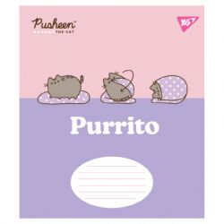 Тетрадь Yes Pusheen The Cat А5 12 листов клетка (767612) - Картинка 6