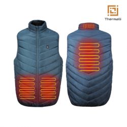 Жилет с подогревом Thermalli Val Cenis синій M (10100105-44M) - Картинка 3