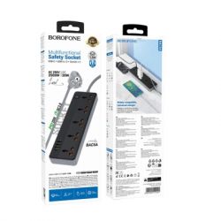Сетевой фильтр питания BOROFONE BAC5A (6941991111501) - Картинка 6