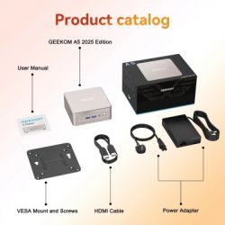 Комп'ютер GEEKOM Mimi PC A5 / Ryzen7 5825U, 16, 512, W11Pro (GMA5R75825U-16512-EU) - Картинка 8