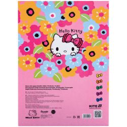 Кольоровий папір Kite А4 неоновий Hello Kitty (10 аркушів/ 5 кольорів) (HK24-252-1) - Картинка 4
