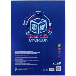 Кольоровий папір Kite А4 неоновий Transformers (10 аркушів/ 5 кольорів) (TF24-252) - Картинка 4