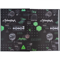 Дневник школьный Kite CyberRink, твердая обложка (K25-262-9) - Картинка 3