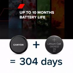 �������� ������� Canyon OnTag 1 Anti-Lost Smart Tracker iOS White (CNE-PT01SW) - �������� 9