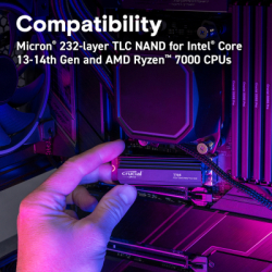 ����������� SSD M.2 2280 1TB T705 with Heatsink Micron (CT1000T705SSD5) - �������� 6