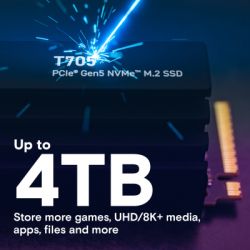 SSD накопитель Crucial T705 2TB M.2 2280 with Heatsink (CT2000T705SSD5) - Картинка 5