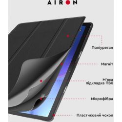 Чехол для планшета AirOn Premium Lenovo tab M10 3rd 10.1 TB (325FU/328FU) + film Black (4822352781145) - Картинка 9