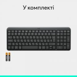 Клавиатура Logitech K250 Bluetooth/Wireless UA Graphite (920-013822) - Картинка 8