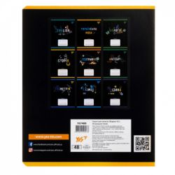 Тетрадь Yes предметная УКРАИНСКИЙ ЯЗЫК Black 48 листов, линия (767480) - Картинка 5