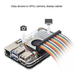 Корпус для Мікро ПК KUONGSHUN for Raspberry Pi 5 (RA797) - Картинка 4