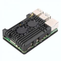     KUONGSHUN for Raspberry Pi 5 Alu 2 fans (RA787) -  2