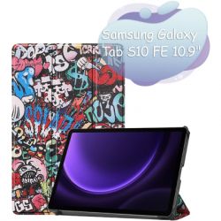 ����� ��� �������� BeCover Smart Case Samsung Galaxy Tab S10 FE (SM-X520/SM-X526) 10.9" Graffiti (713285)