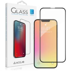 ���� ������� ACCLAB Full Glue ESD Apple Iphone 13/13 Pro Black (1283126542527)