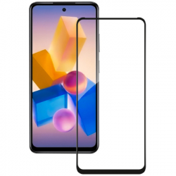 Скло захисне ACCLAB Full Glue Infinix Hot 40i Black (1283126588914) - Картинка 2