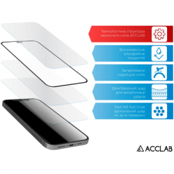 Скло захисне ACCLAB Full Glue Infinix Hot 40i Black (1283126588914) - Картинка 4