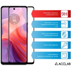 Стекло защитное ACCLAB Full Glue MOTO E14 Black (1283126597688) - Картинка 3