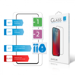 Скло захисне ACCLAB Full Glue Oppo A3 5G Black (1283126598876) - Картинка 7