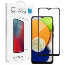 ���� ������� ACCLAB Full Glue Samsung A03 Black (1283126521621)