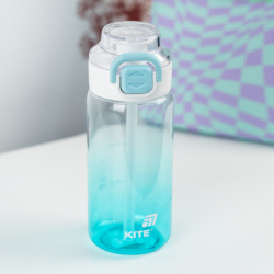 Поїльник-непроливайка Kite 600 мл, блакитна (K25-1212-2) - Картинка 6