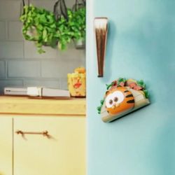 Конструктор Pantasy Garfield Магнит на холодильник Тако (86819) - Картинка 3