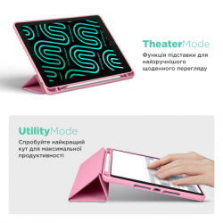����� �� �������� Armorstandart Smart Fold Pen Lenovo Idea Tab Pro Pink (ARM85079) - �������� 4