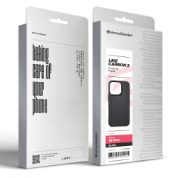 Чохол до мобільного телефона Armorstandart LikeCarbon2 MagCase для Apple iPhone 16 Pro Black (ARM83809) - Картинка 2