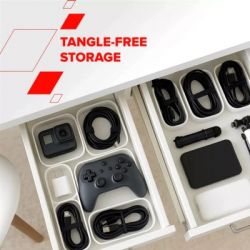 ���� ������ USB-C to USB-C 1.0m OnWire 60CL C-C 60W COLOR Braided 1m Black Canyon (CND-CCAP60AB10B) - �������� 7