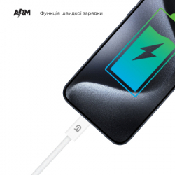 Дата кабель USB-C to Lightning 1.0m White Armorstandart (ARM72697) - Картинка 2