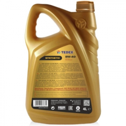 Моторное масло TEDEX SYNTHETIC SN/SM/CF/EC 5W40 - 4л - Картинка 2