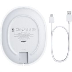 Зарядное устройство Baseus Jelly wireless charger 15W White (WXGD-02) - Картинка 2