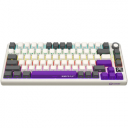 ��������� Lorgar KBP7075W Pro RGB Wireless/Bluetooth/USB UA Beige (LRG-KBP7075W-RT-US)