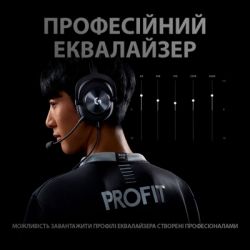 Гарнитура Logitech G Pro X with Stand Black (991-000358) - Картинка 12