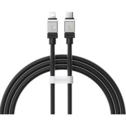   USB-C to Lightning 2.0m CoolPlay Fast Charging 20W black Baseus (CAKW000101)