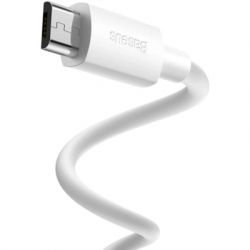 Дата кабель USB 2.0 AM to Micro 5P 1.5m 2.1A Simple WisdomKit (2PCS) white Baseus (TZCAMZJ-02) - Картинка 2