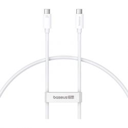 ���� ������ USB-C to USB-C 1.8m Superior USB4 Fast Charging 240W moon white Baseus (P10365200211-05)