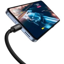 Дата кабель USB 2.0 AM to USB-C 1.0m Superior Fast Charging 60W black Baseus (CAYS000901) - Картинка 4