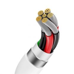 Дата кабель USB 2.0 AM to USB-C 1.0m Superior Fast Charging 100W moon white Baseus (P10320102214-01) - Картинка 8