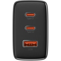 Зарядний пристрій Baseus Cube Pro Fast Charger 2C+U 65W black (P10152301113-00) - Картинка 3