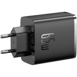 Зарядний пристрій Baseus Cube Pro Fast Charger 2C+U 65W black (P10152301113-00) - Картинка 6