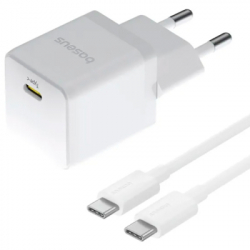�������� ���������� Baseus Palm Fast Charger 1C 20W + Cable 1.0m Type-C 60W white (P10111602213-01)