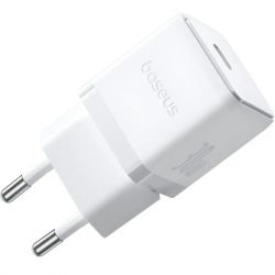 Зарядний пристрій Baseus Palm Fast Charger 1C 30W + Cable 1.0m Type-C 60W white (P10111605213-01) - Картинка 4