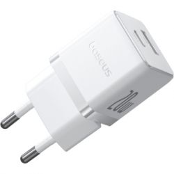 Зарядний пристрій Baseus Palm Fast Charger C+U 20W moon white (P10111608213-00) - Картинка 4