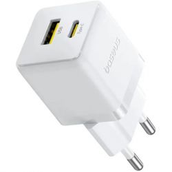   Baseus Palm Fast Charger C+U 20W moon white (P10111608213-00)